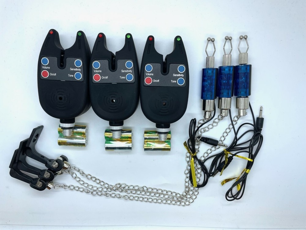BITE ALARMS,LIGHT UP CHANIN BITE INDICATORS SETS MULTIPLE LISTINGS
