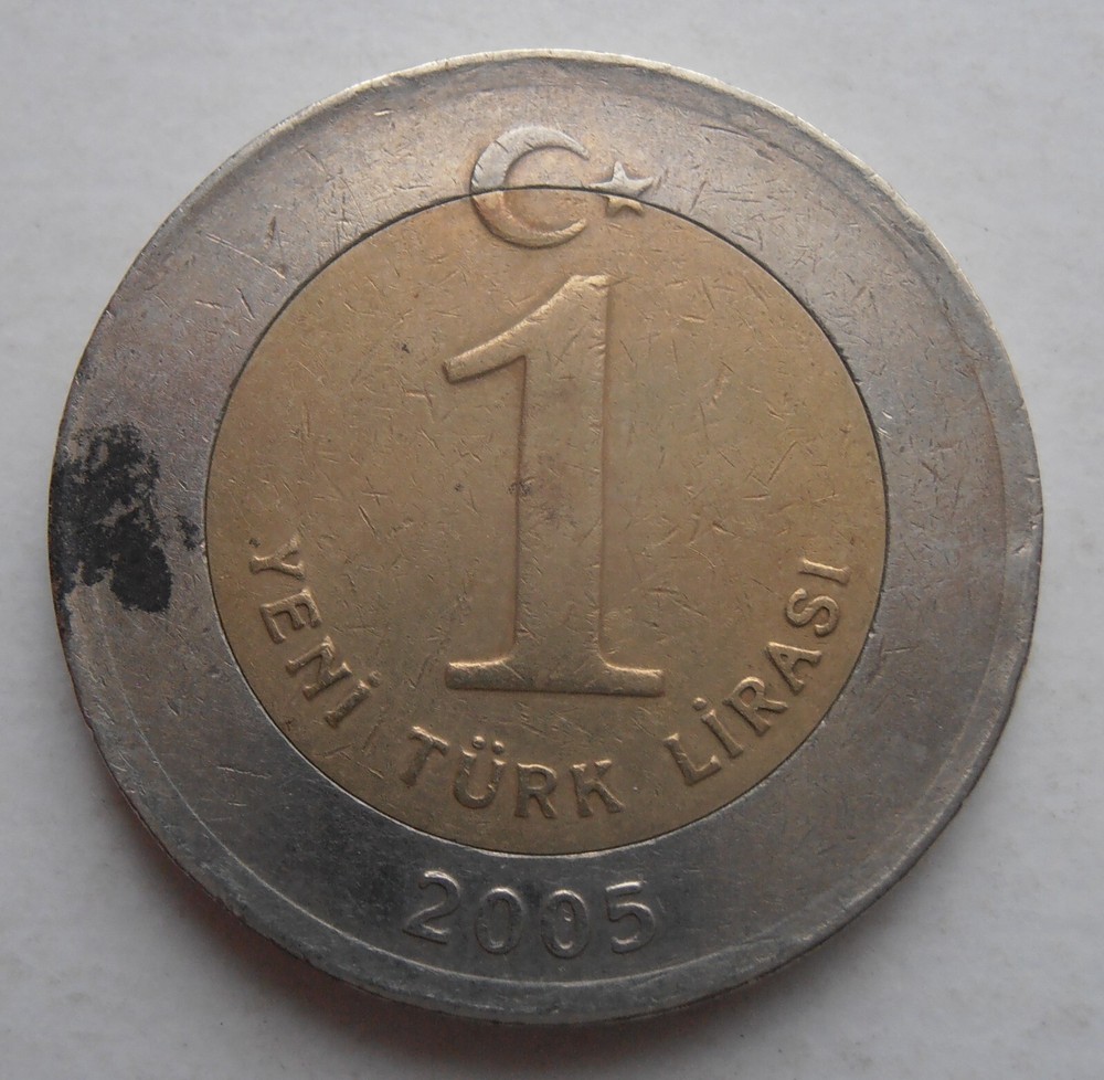 TURKEY 1 LIRA 2005
