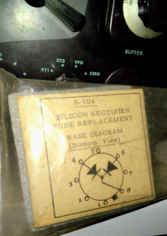 JOHNSON VIKING RANGER TRANSMITTER - FULLY FUNCTIONAL - SN:60853