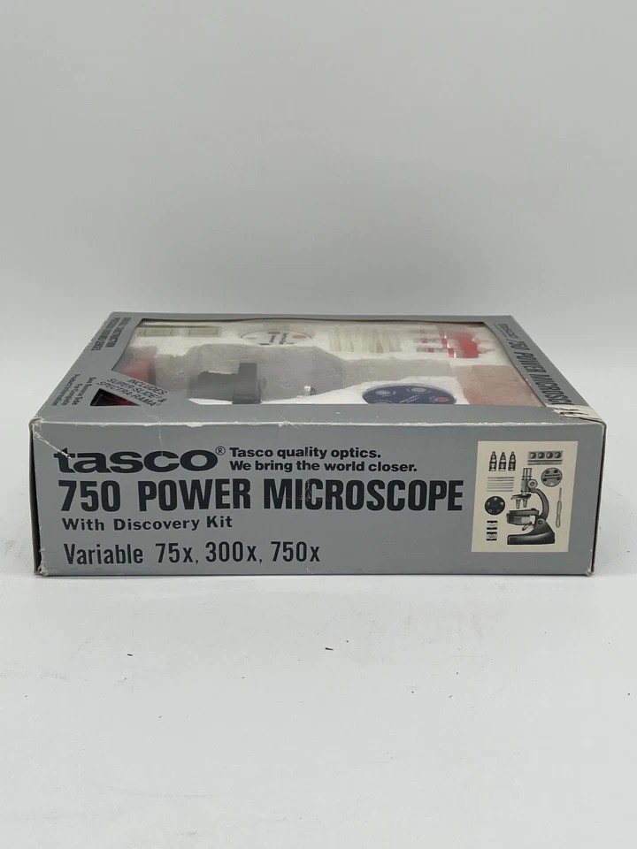 Tasco 750 Power Microscope w/ Discovery Kit