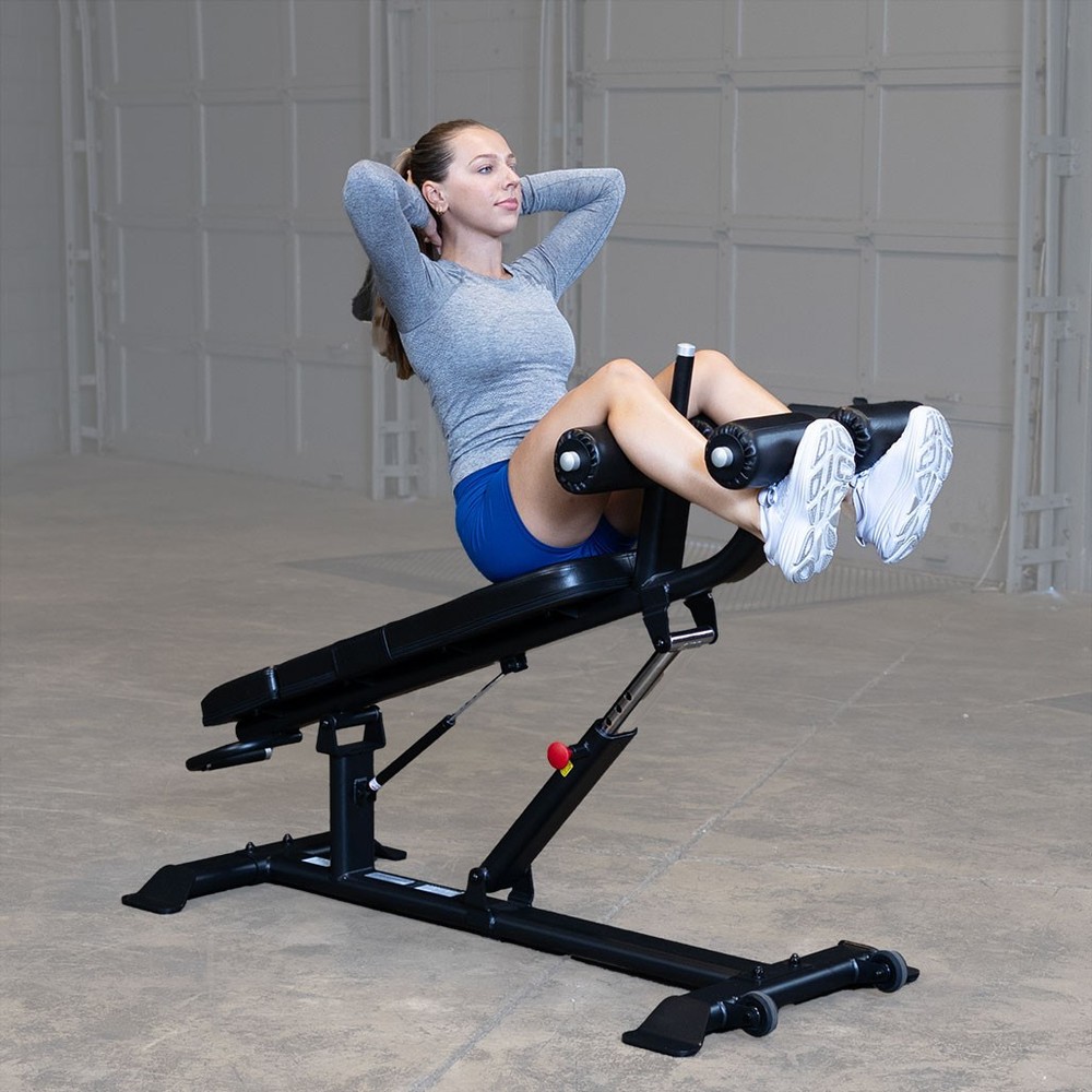 Pro ClubLine Ab Bench by Body-Solid, Black Finish
