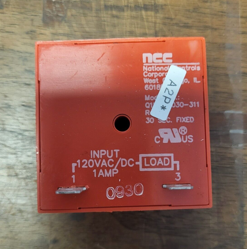 Electro Freeze HC150206 TIMER-30 SEC DELAY ON MAKE