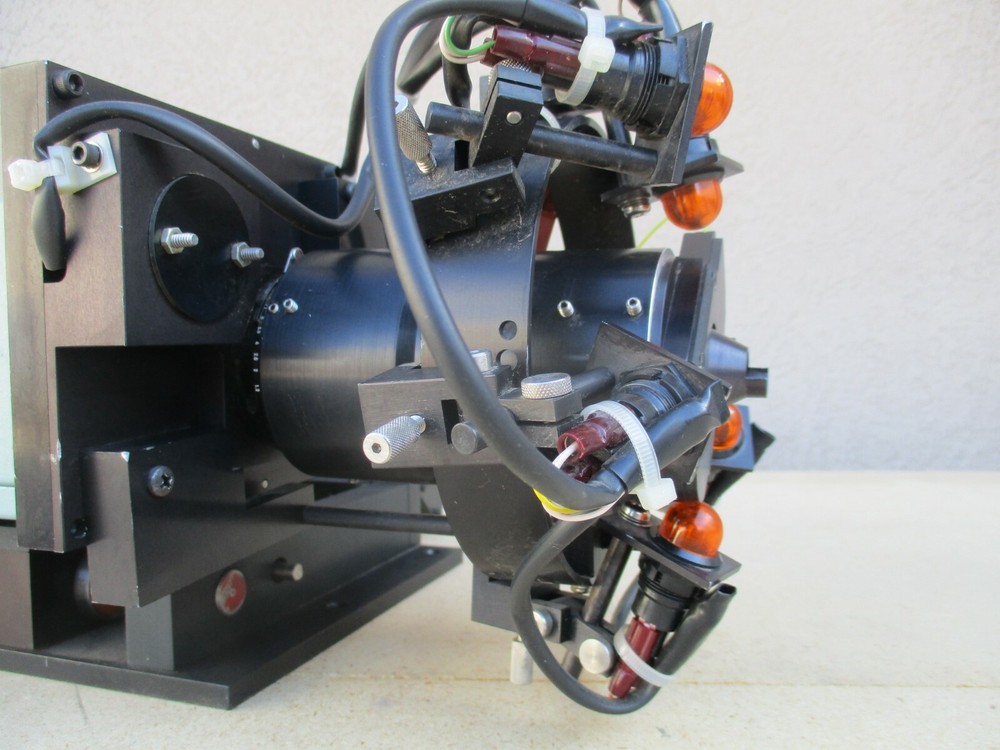 Hamamatsu Microscope Camera C1000 Type 12 With Linear Slide Positioner