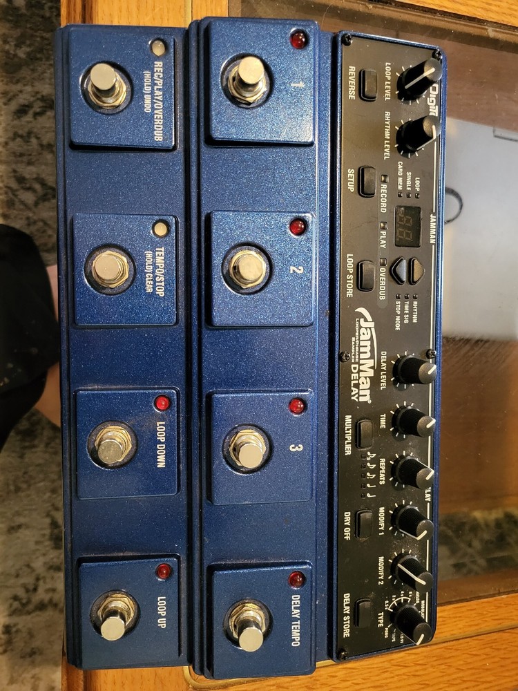 Looper/Phrase Sampler Pedal Jam Man