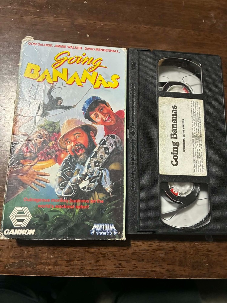 Going Bananas (VHS, 1989)