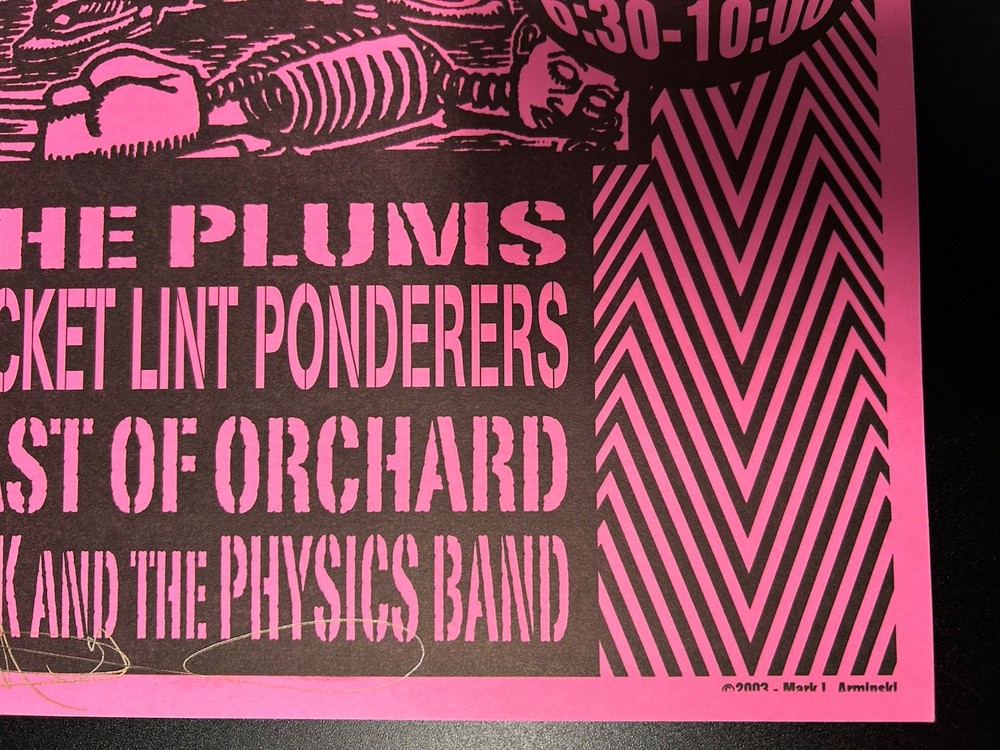 2003-“BATTLE OF THE BANDS”-NORUP SCHOOL-OAK PARK, MI-MARK ARMINSKI-SIGNED/MINT