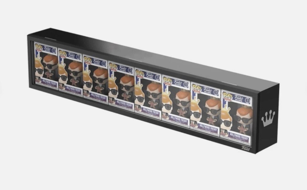 Funko Pop Display Case - 8 Pop Display Case Black