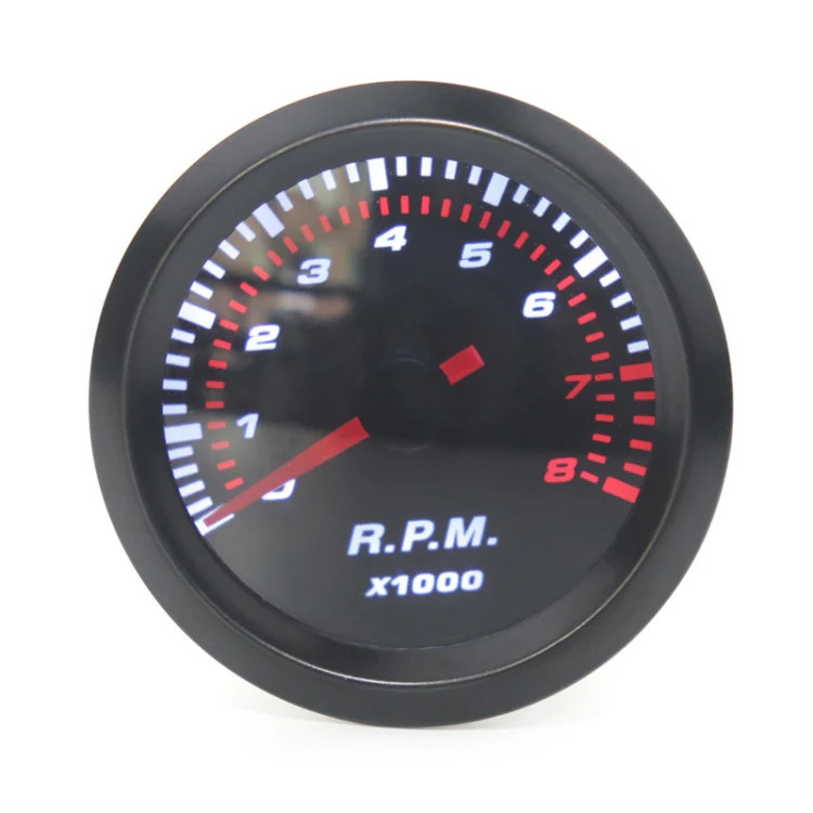 52mm 12V Universal Car Modified Tachometer, Tachometer