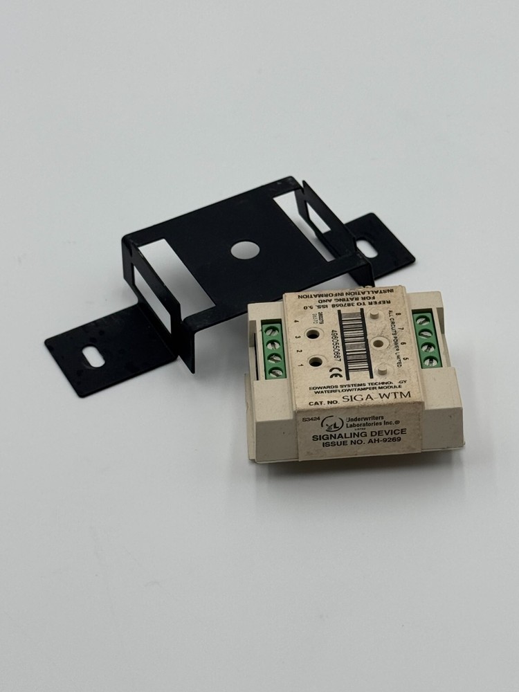 EST EDWARDS SIGA-WTM Waterflow Tamper Module With Mounting Bracket