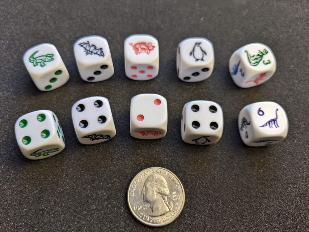 Animal / Train dice