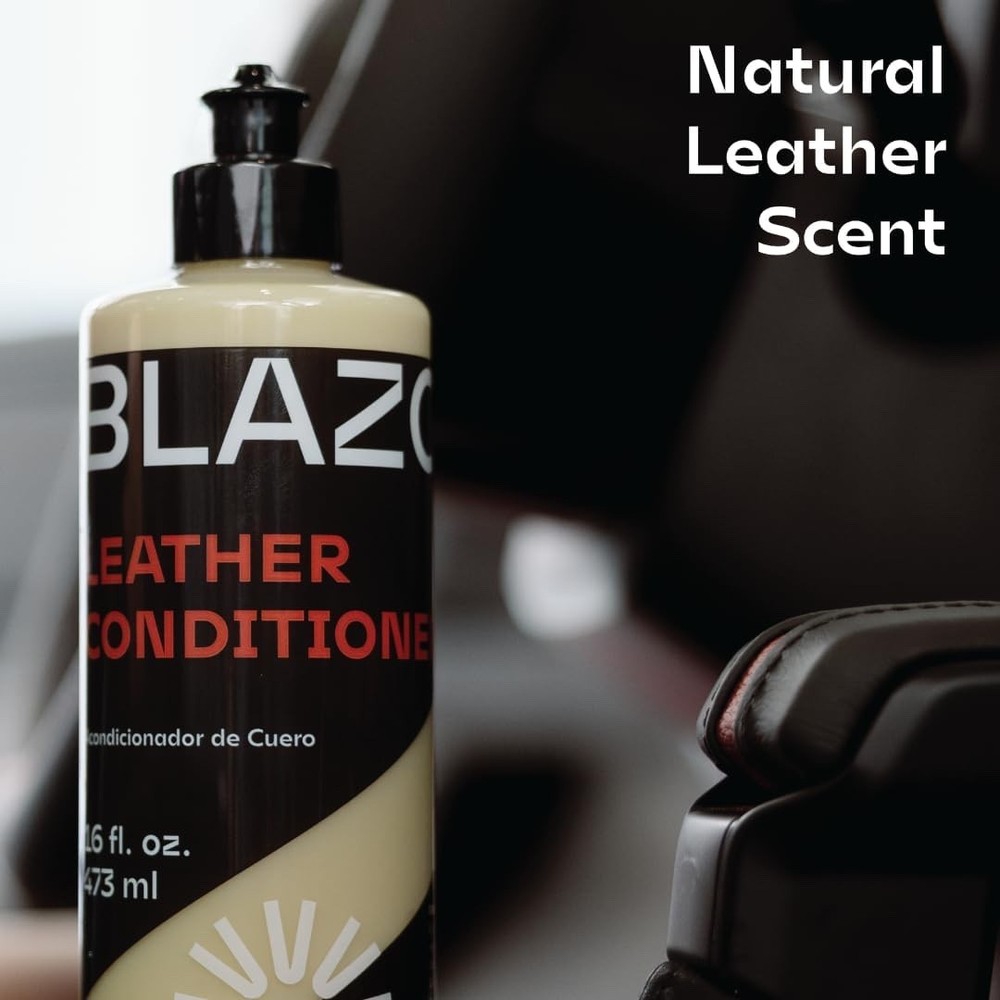 BLAZON Leather & Interior Cleaner + Leather Conditioner COMBO 2 PACK