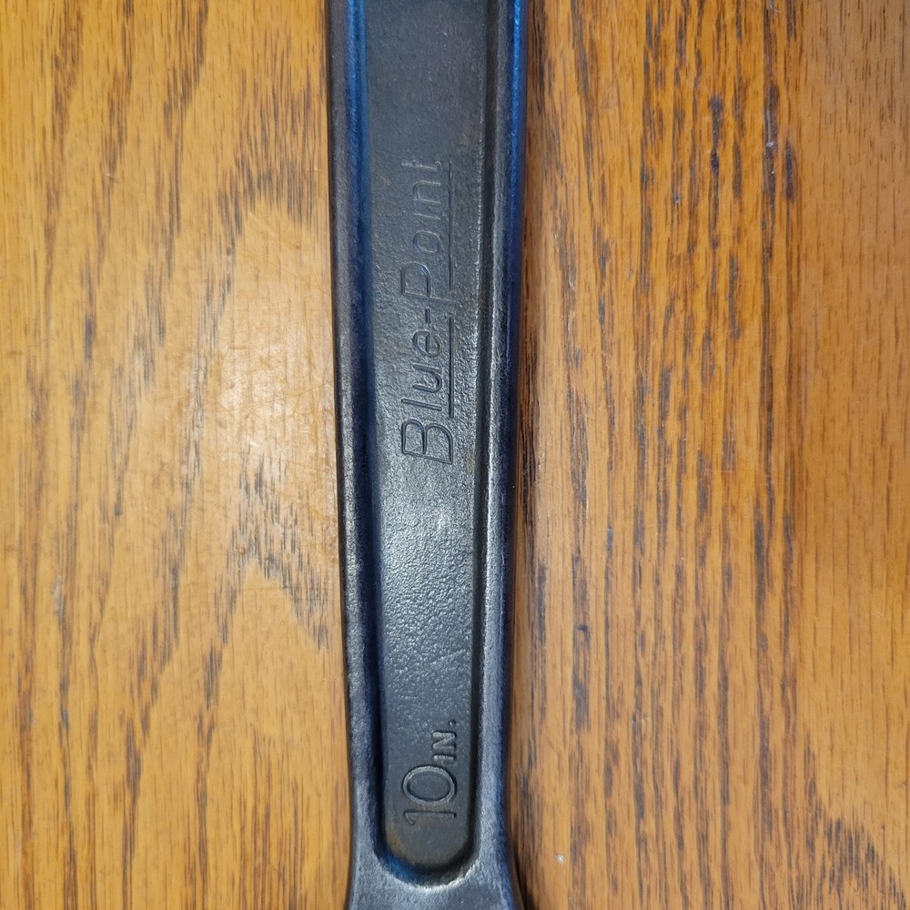 Blue Point Adjustable Wrench 10" Good Working Condition