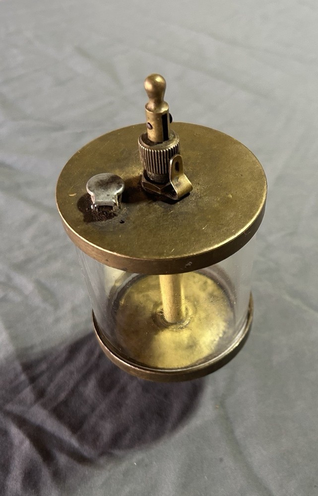 Vintage Brass Machine Oiler Lubricator