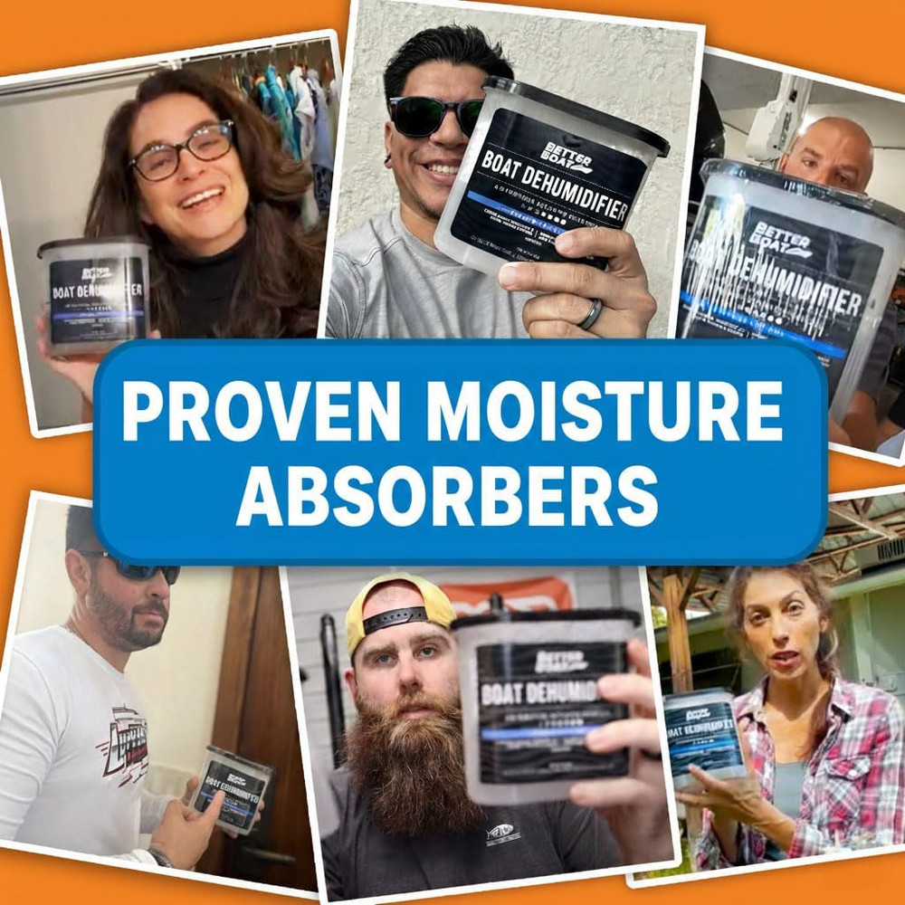 Moisture Absorber 2 Pack with Activated Charcoal Dehumidifier Bucket, Unscented