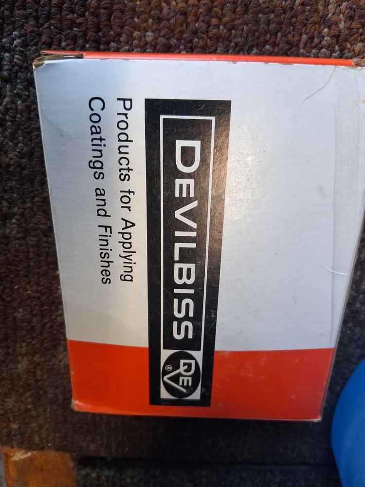 DeVILBISS EGHV-530-395F Detail Spray Gun In Box