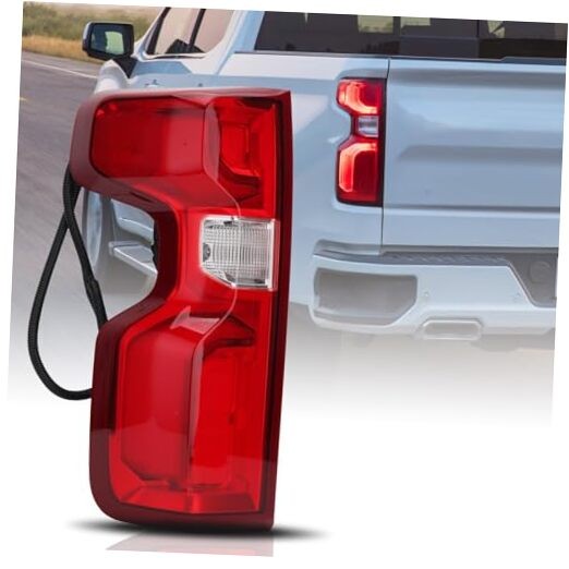 LED Tail Light Assembly Compatible with 2019-2023 Left Driver Side Led Type