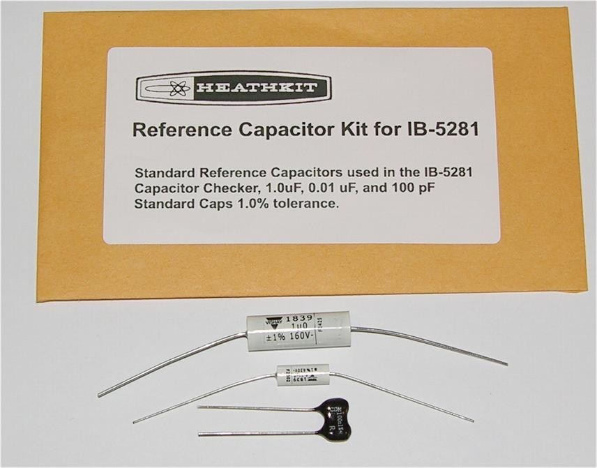 Heathkit Reference Capacitors for IB-5281 ** New **