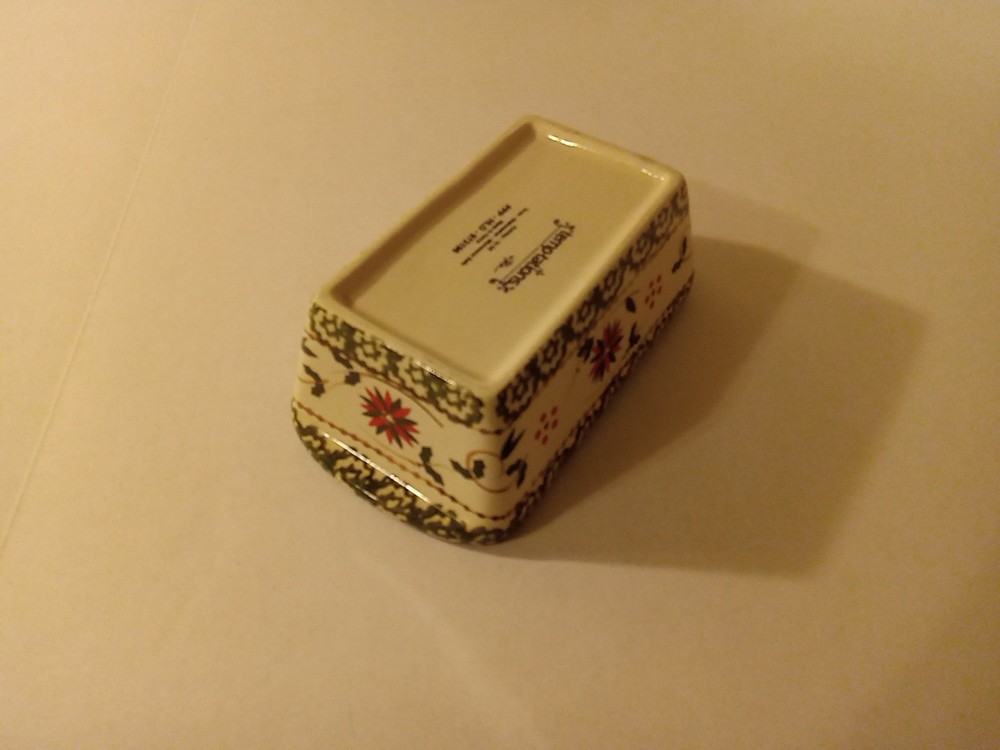 Temptations By Tara 12 Oz Ceramic Mini Loaf Pan Holiday