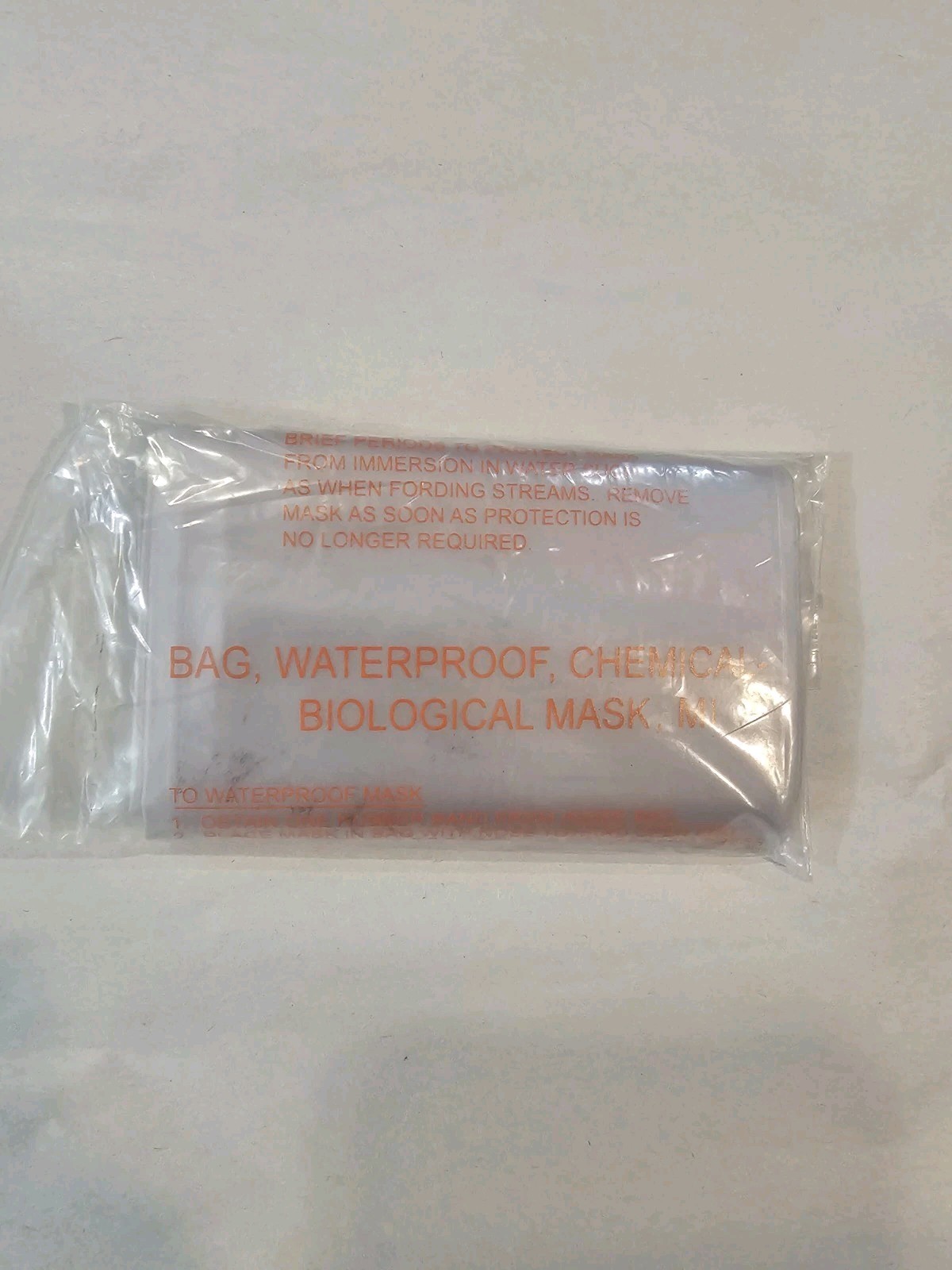 AVON FM53 Operator Card, Waterproof Bag, Operators Manual NEW