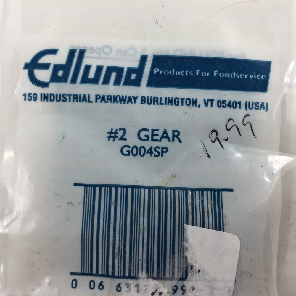 Edlund G004SP #2 Gear