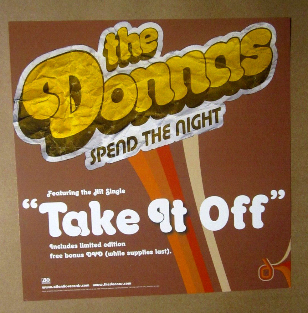 Donnas Flat / Poster 2002