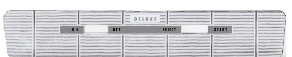 Underdash 45rpm Record Player, Control Panel Replacement