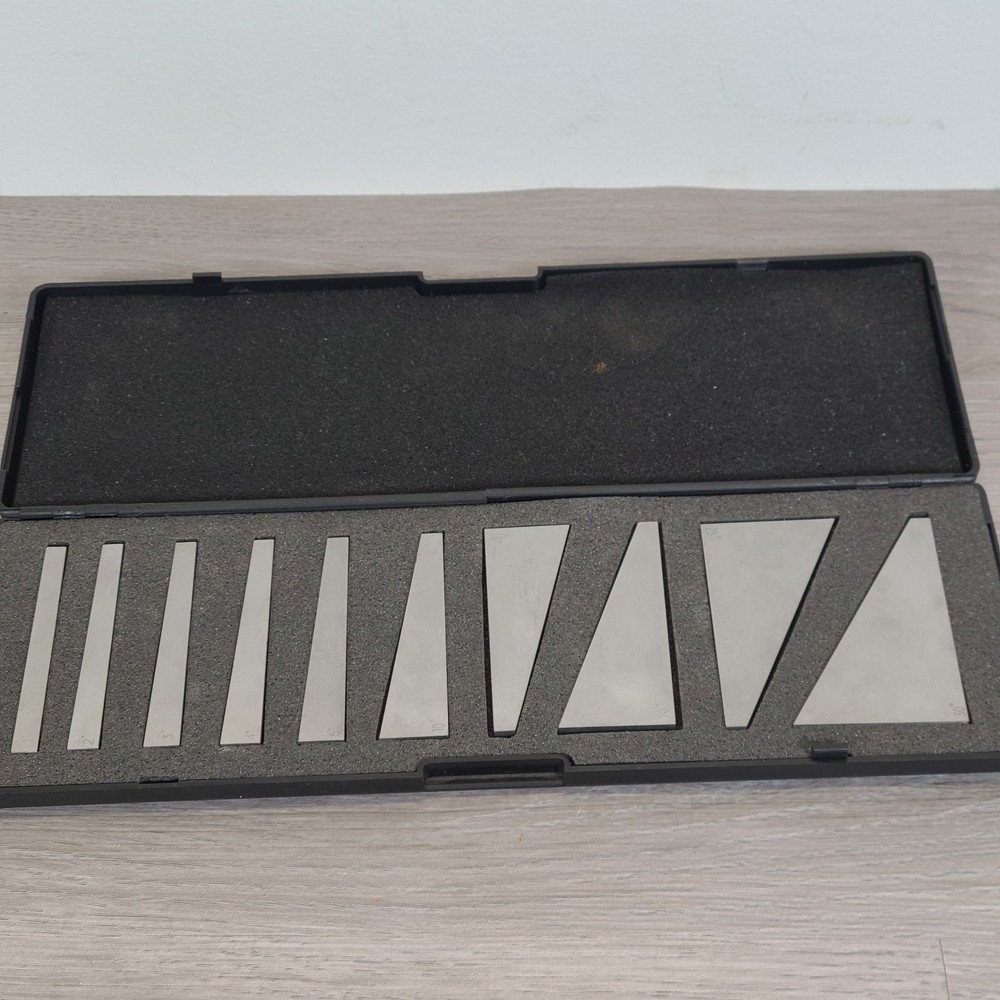 Machinist Lathe Precision Angle Block Set 10 Piece