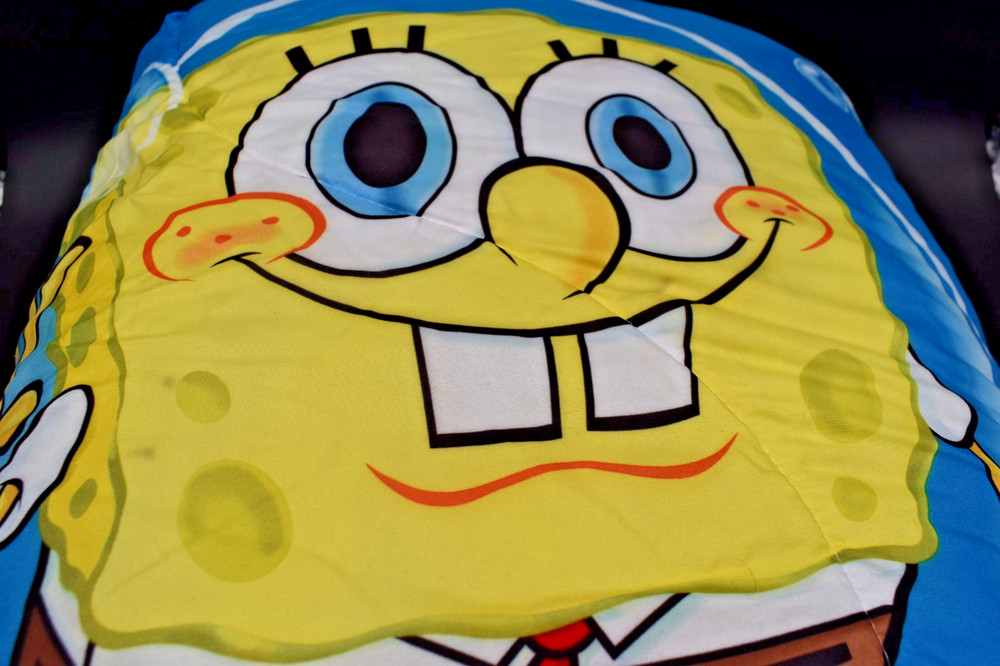 Vintage Nickelodeon SpongeBob SquarePants Reversible Comforter