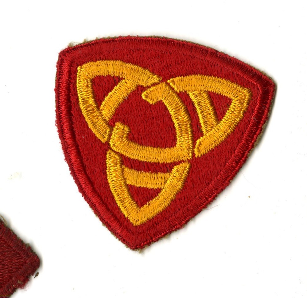 Antiaircraft Command Eastern White Back Patch WWII Original East Coast States