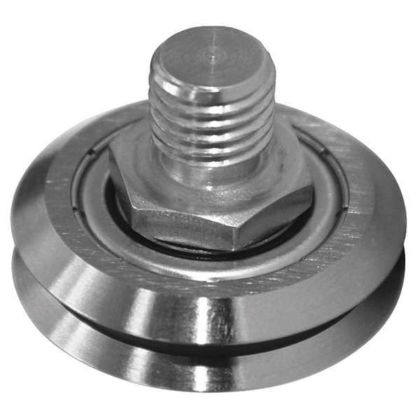 Bishop-Wisecarver Swse3xa Guide Wheel, Stud, Eccentric, Size 3