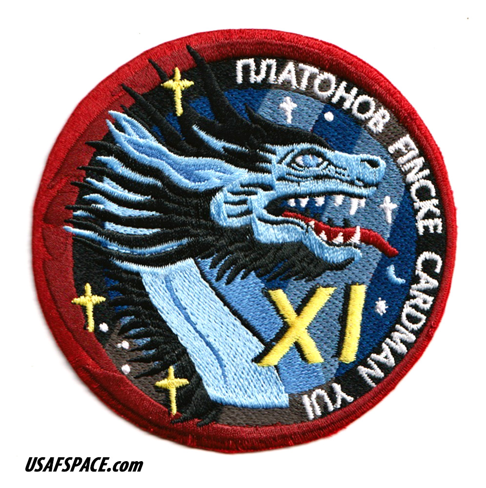 Authentic CREW-11 NASA SPACEX ISS Mission CREW DRAGON A-B Emblem SPACE PATCH