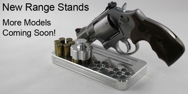 Chiappa RHINO Range Stand / Speedloader, 6-shot .357/.38, Solid Billet Aluminum