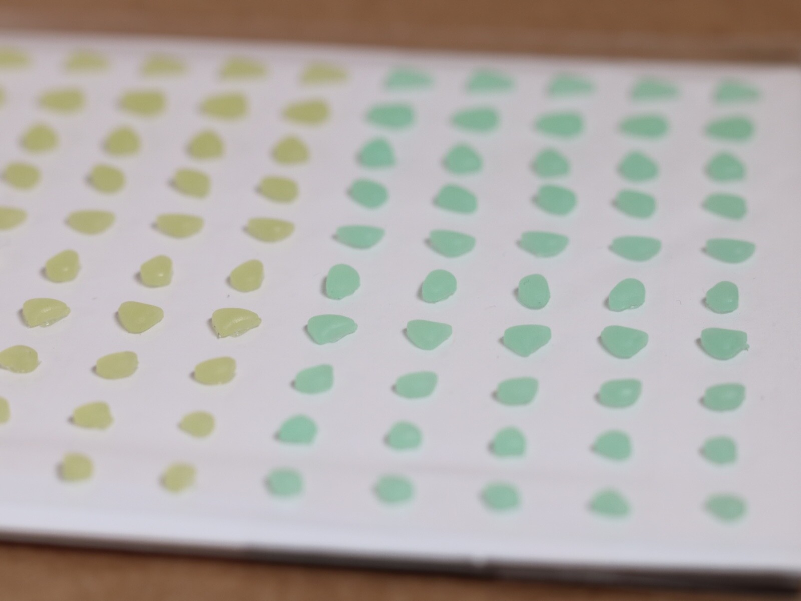 Stampin Up Faux Sea Glass Shapes Embellishments 158139 - 150 pcs