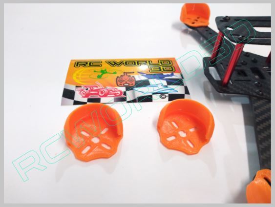 QUADCOPTER BRUSHLESS MOTOR MOUNT/BASE PROTECTOR 4PCS 3D PRINTED PLA 250 FRAME
