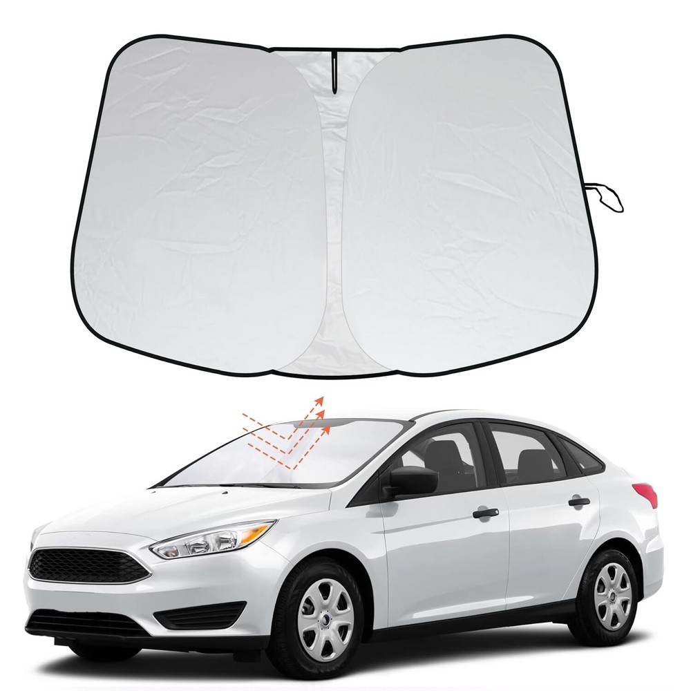 For Ford Focus 2012-2018 Front Windshield Sun Shade UV Block Privacy Cover Visor