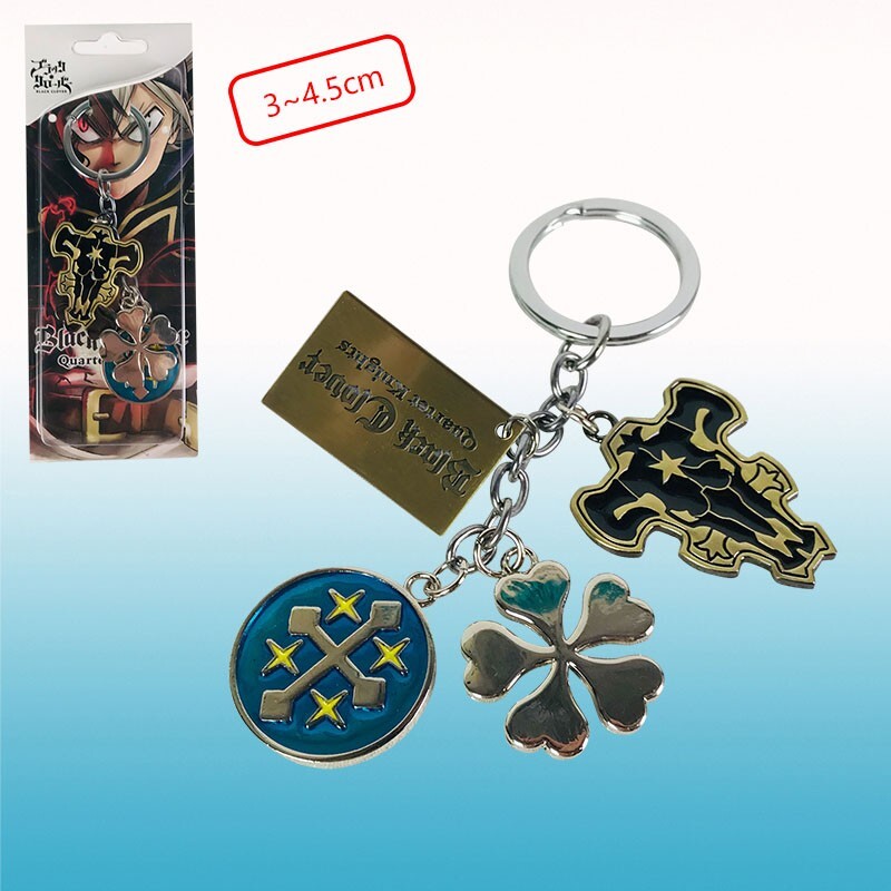 Anime Black Clover Multi charm key chain