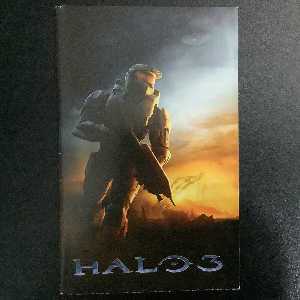 Halo 3 Microsoft Xbox 360 Poster Insert Only