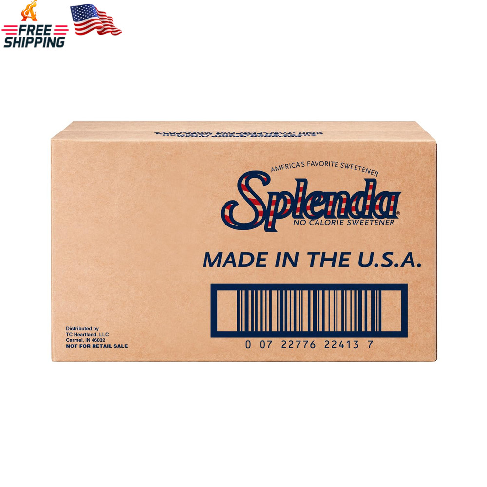 SPLENDA Zero Calorie Sweetener, 2000 Count Packets