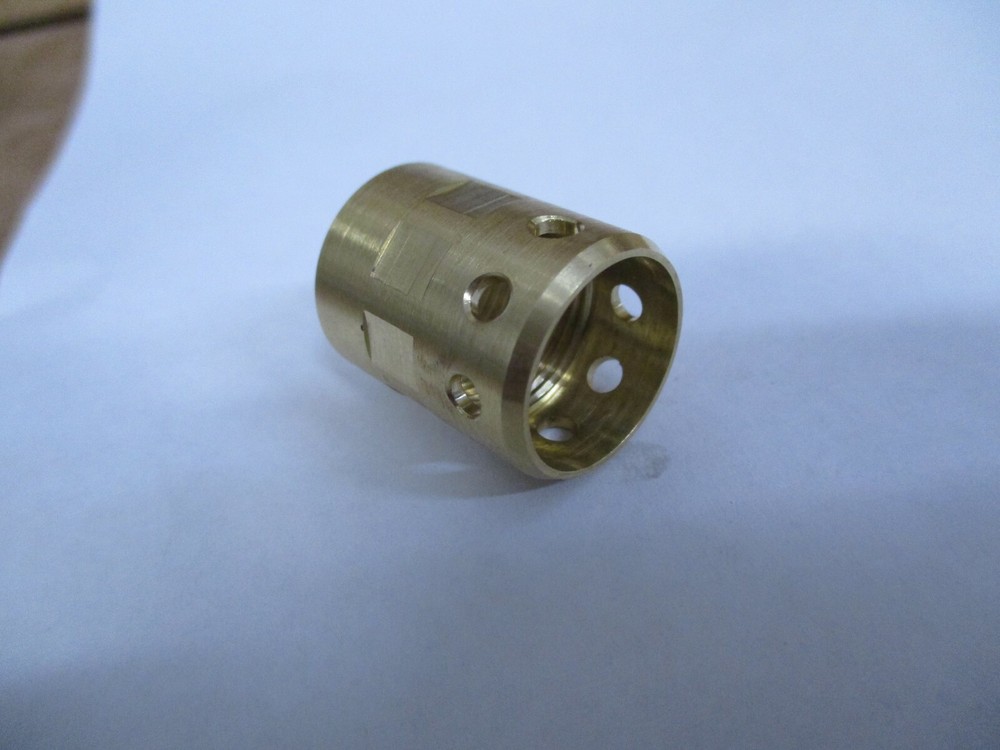 Micro Muzzle Brake LongShot MINI-BRAKE for 5/8-24 TPI Solid BRASS