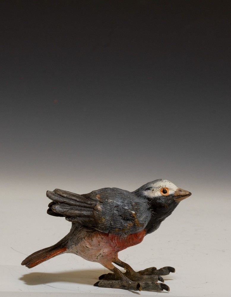 COLD PAINTED BRONZE BIRD