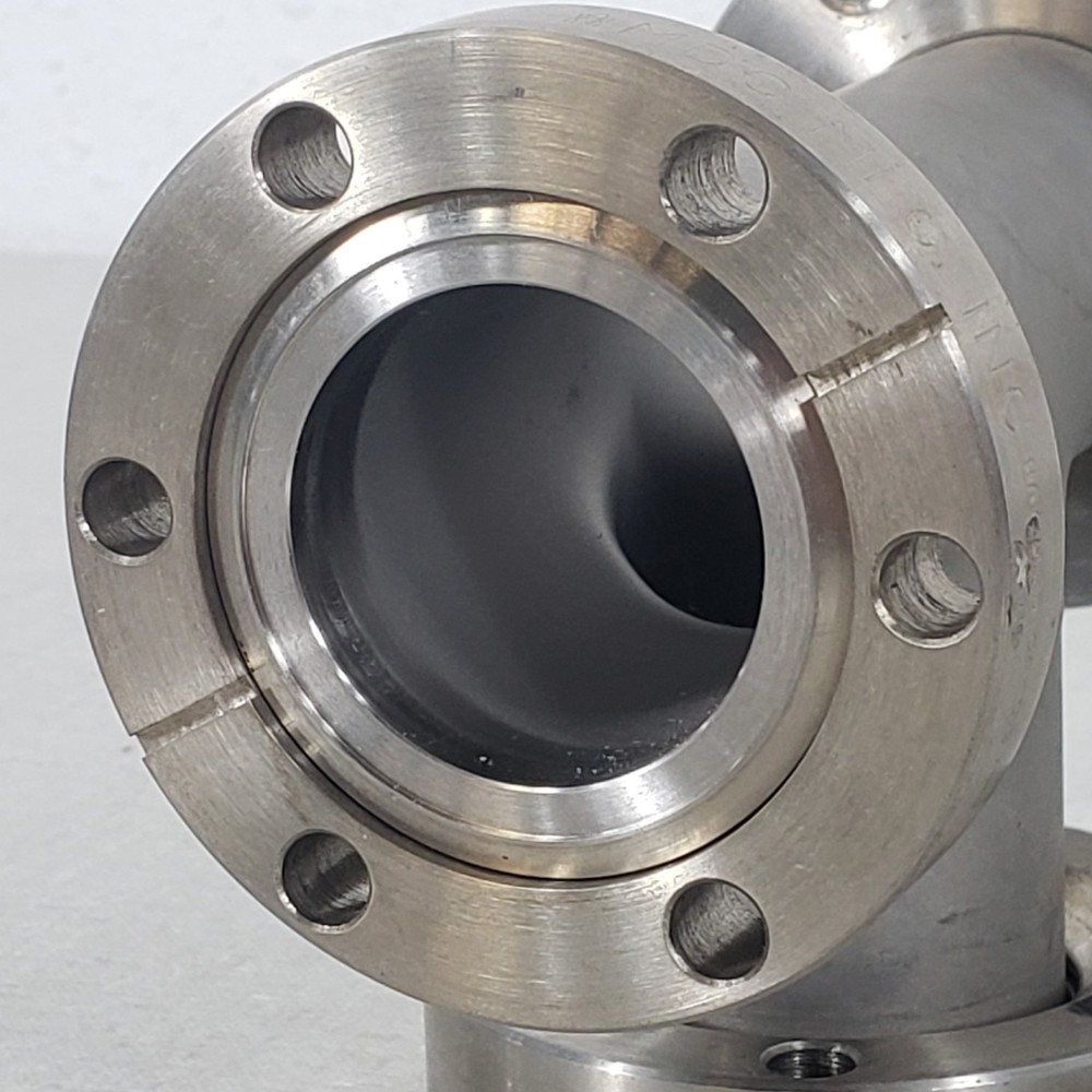 MDC 2.75" CF Conflat DN35CF Tee Fitting 2 Rotatable 1 Fixed Flange High Vacuum