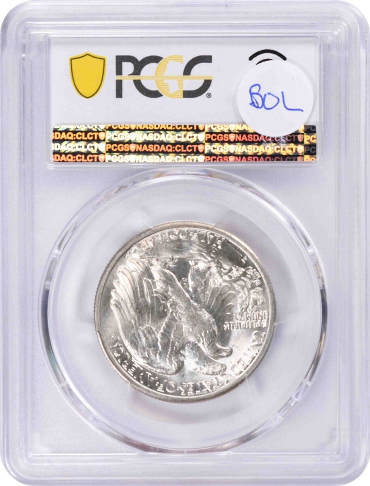 1947-D Walking Liberty Silver Half Dollar MS64 PCGS