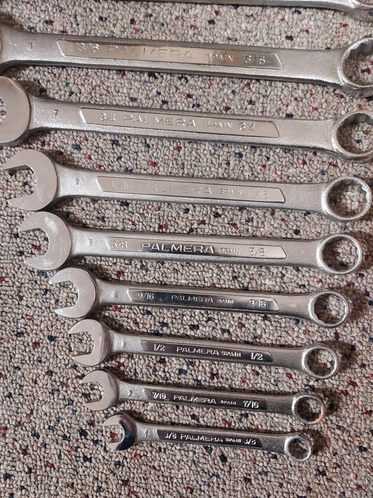 14pc Palmera combination wrench set