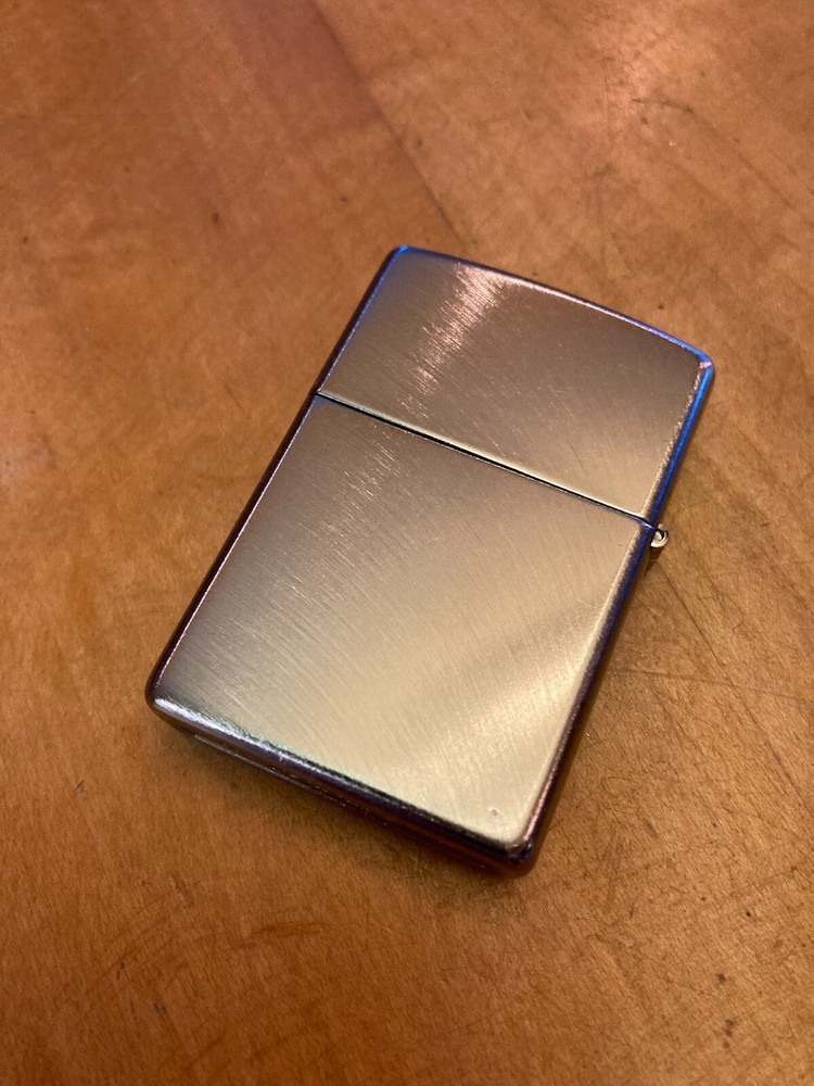 Genuine Zippo Chrome Arch windproof Lighter CASE ONLY No Insert/Box