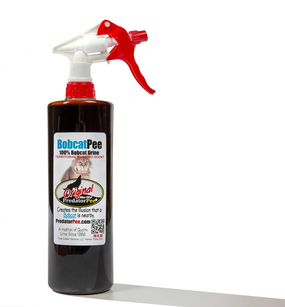 Predator Pee 100% Bobcat Urine - Territorial Marking Scent - Creates Illusion