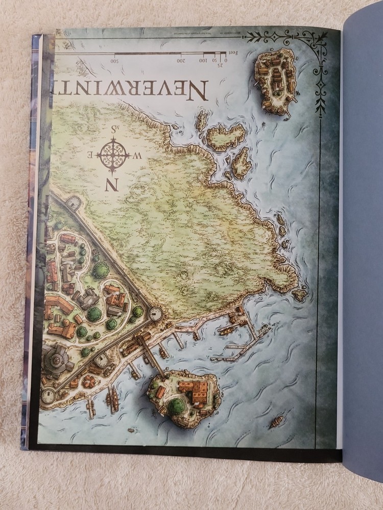 Dungeons & Dragons 4e Neverwinter Campaign Setting Including Map