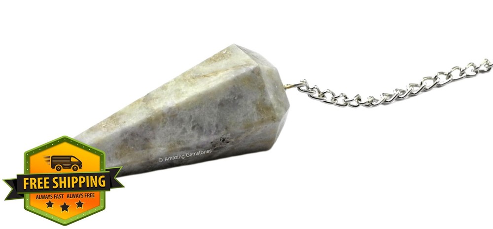Hackmanite Crystal Pendulum Dowsing Divination Gemstone