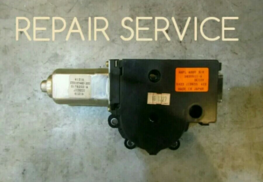 REPAIR SERVICE FOR NISSAN 350Z CONVERTIBLE TOP 5TH BOW MOTOR 2004