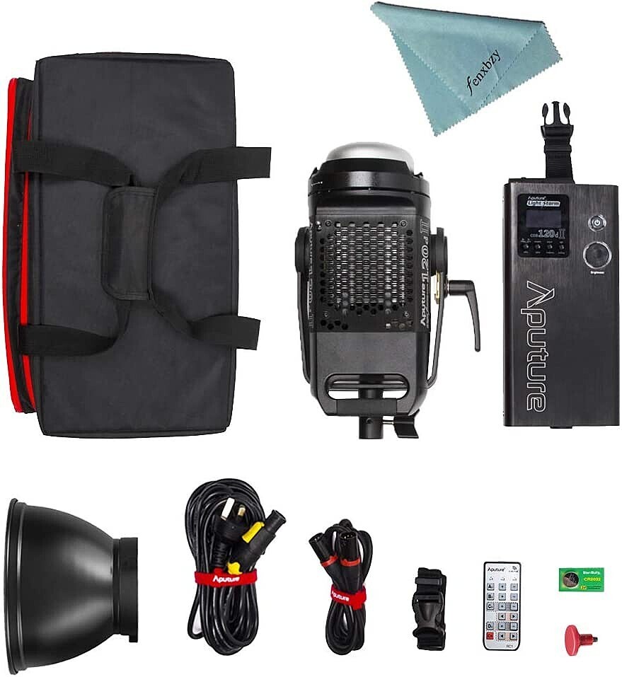 Aputure LS120 Light Storm LS and carrying case