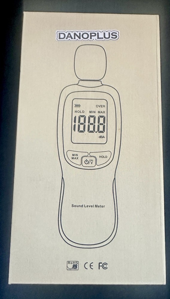 Sound Level Meter Wireless | 30~130dBA | Bluetooth & App Data | NEW In BOX